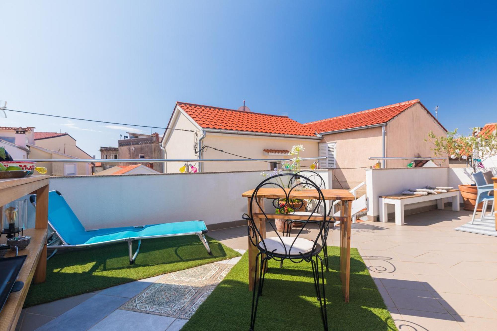 Yvonne Apartman Krk Town Kültér fotó